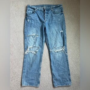 H&M & Denim High Waist 90s Boyfriend Jeans
